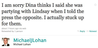 Illustration for article titled More Lohan Family Drama On Twitter